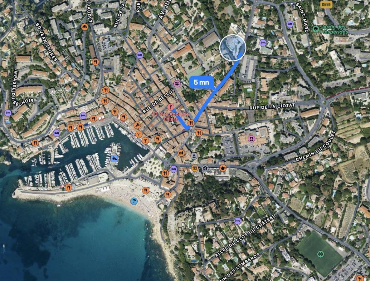Plein Centre Avec "Parking Prive" Voitures Electriques Bienvenues Διαμέρισμα Κασί Εξωτερικό φωτογραφία